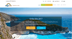 Desktop Screenshot of dugatravel.com